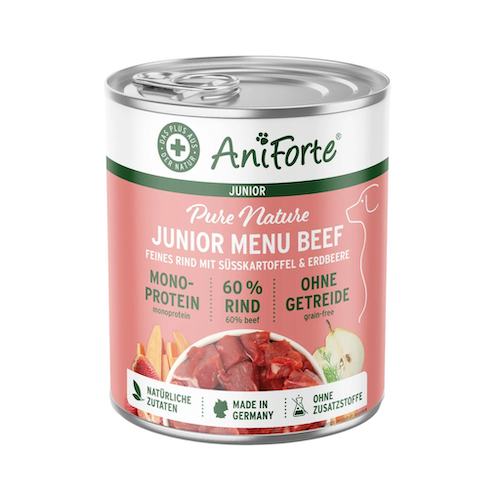 AniForte-Nassfutter-Junior-Menü-Beef-400g