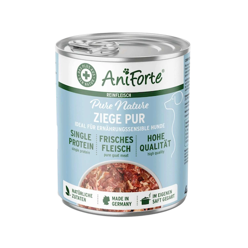 AniForte-Nassfutter-Ziege-pur-400g-800g