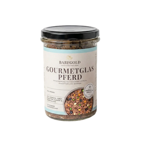 Barfgold-Gourmetgläser-Pferd-400g