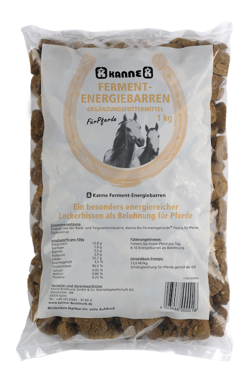 Kanne-Brottrunk-Energiebarren-Tüte