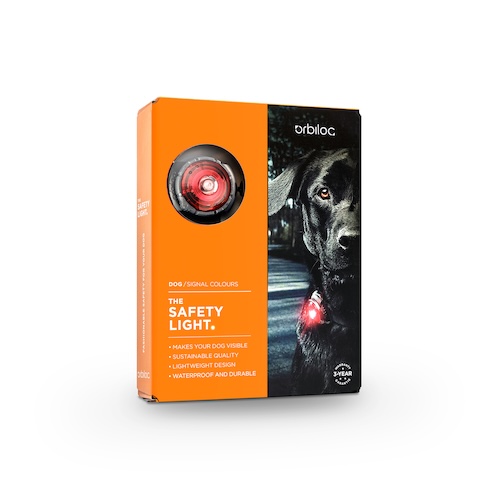 Orbiloc-Dog-Dual-Red