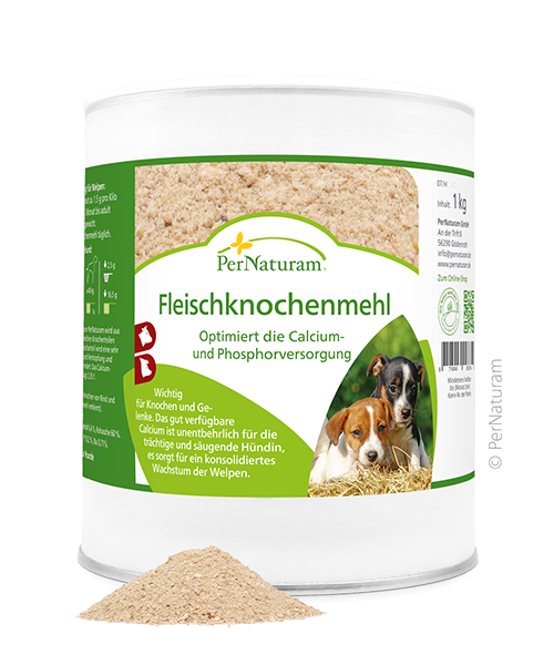 Fleischknochenmehl 1kg - PerNaturam