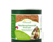 Fleischknochenmehl Hirsch pur 500 g - PerNaturam