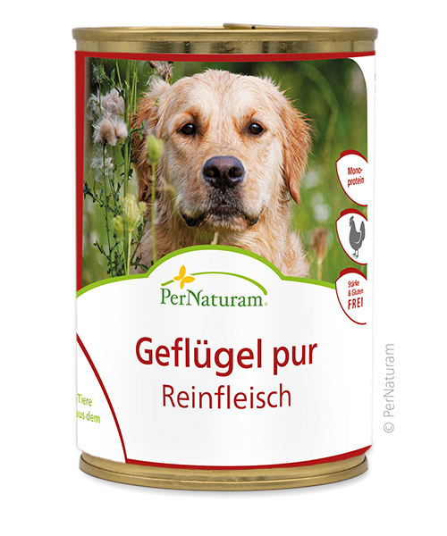 Reinfleisch Geflügel pur 600 g - PerNaturam