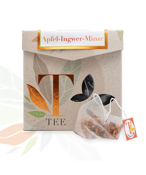 Apfel-Ingwer-Minze Tee - PerNaturam