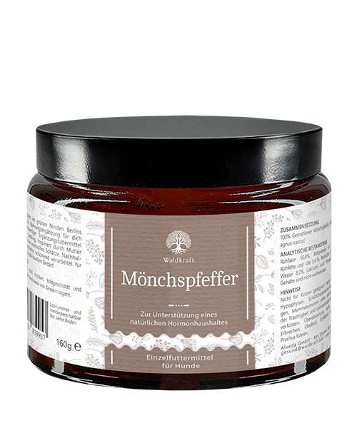 Mönchspfeffer für Hunde 160 g - Waldkraft