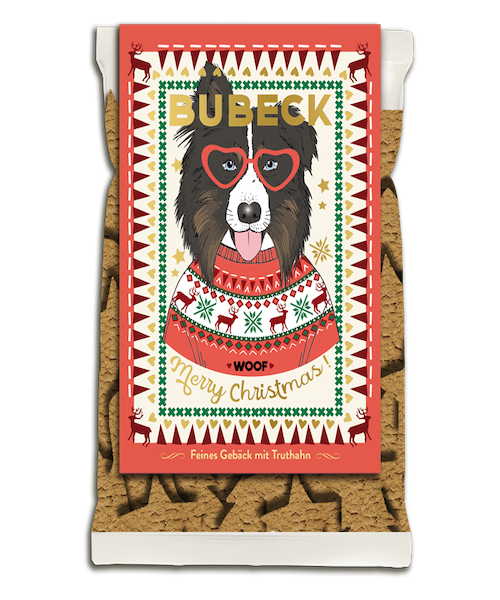 BUBECK-Weihnachtskekse-210-g-Australien-Shepherd